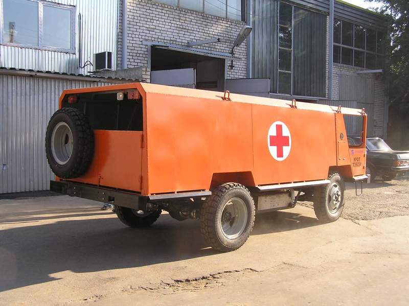 Машина Т39234 КРОТ с санитарным модулем