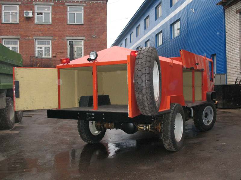 Машина КРОТ Т39264 для перевозки взрывчатых материалов