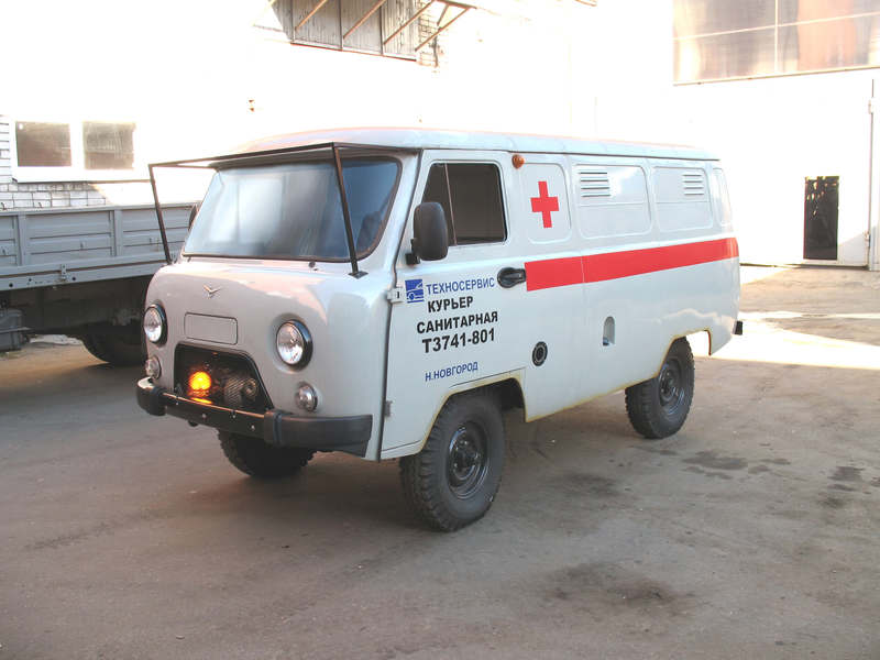 Транспортное средство КУРЬЕР Т 3741-801 санитарная помощь