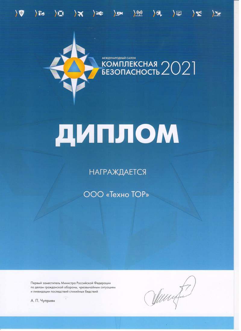 Диплом - Комплексная безопасность 2021